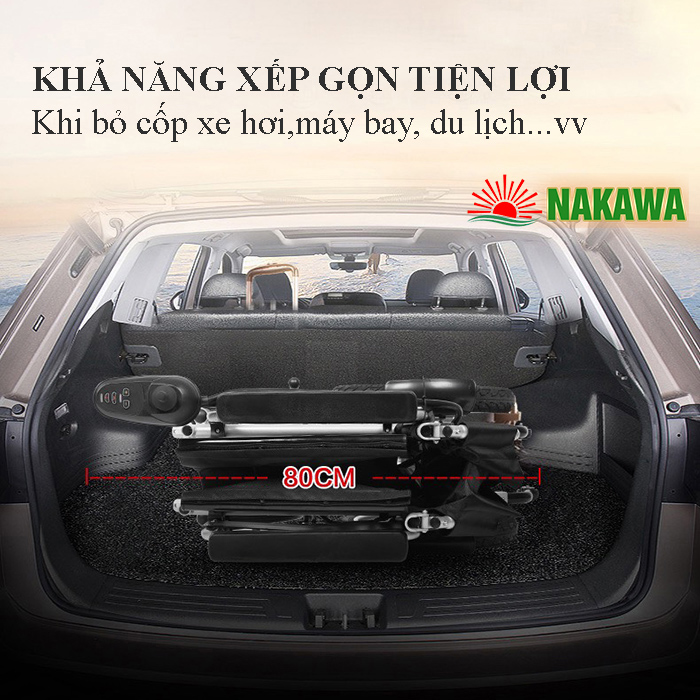 xe lăn điện thông minh Nakawa